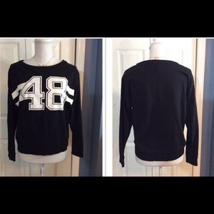 ♨️ Text Printed Sweat Shirt